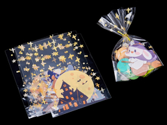 Impressão de sacos OPP personalizar logotipo saco de plástico saco auto-aderente para embalagens de alimentos