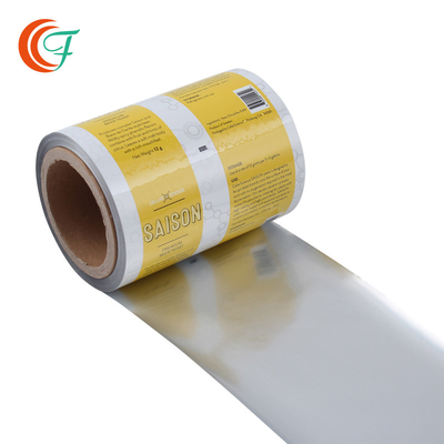 Rolo de filme alto plástico do empacotamento de alimento 0.06-0.08mm da barreira Mylar para o fermento superior da cerveja