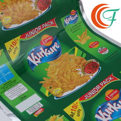 Filme liso plástico de Chips Flexible Packaging Films 0.06mm BOPP que imprime o filme metalizado de BOPP