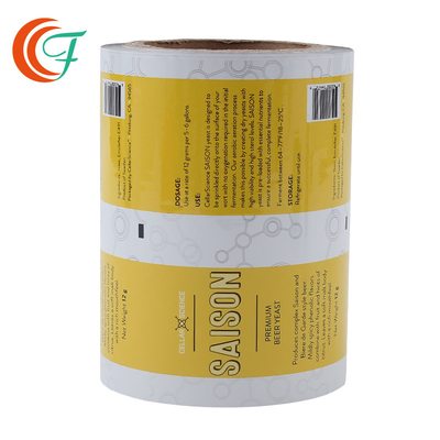 Aqueça o pacote de alumínio claro laminado Sealable do rolo de filme do saquinho do líquido de lavagem do prato do filme de rolo