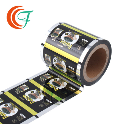 Salpique filme Pearlized da camada BOPP do filme do empacotamento de alimento do filme do molho VMCPP o multi