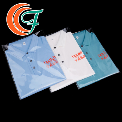 Saco do roupa interior OPP da roupa que empacota o t-shirt autoadesivo transparente alto