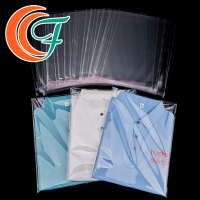 Saco Ziplock de empacotamento poli transparente alto da roupa Resealable dos sacos de OPP