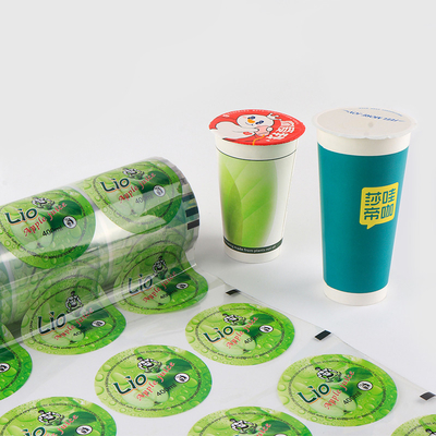 Película de aquecimento flexível grossa Embalagem para bebidas Impressão em rotogravura Rolo de filme plástico