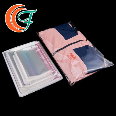 Sacos polis plásticos esparadrapos claros e autoadesivos do saco plástico claro feito sob encomenda da camisa de OPP