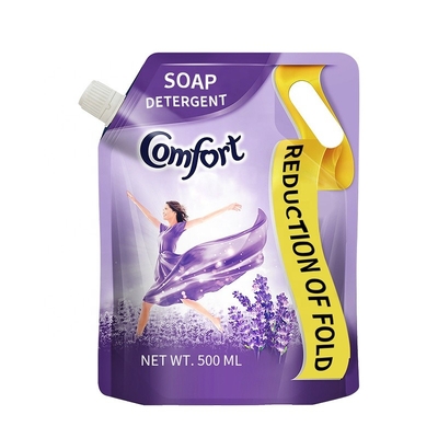 Saco de plástico de alta barreira de 500 ml de detergente de roupa com embalagem de sacola